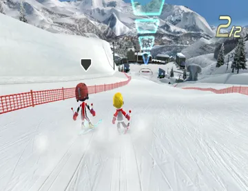 We Ski & Snowboard screen shot game playing